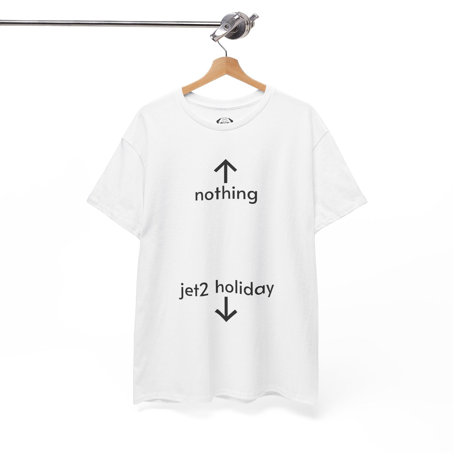 Unisex Typography Humor Tee – Nothing beats a Jet2 holiday