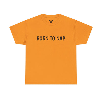 Typography Tee 'Born to Nap' - Unisex