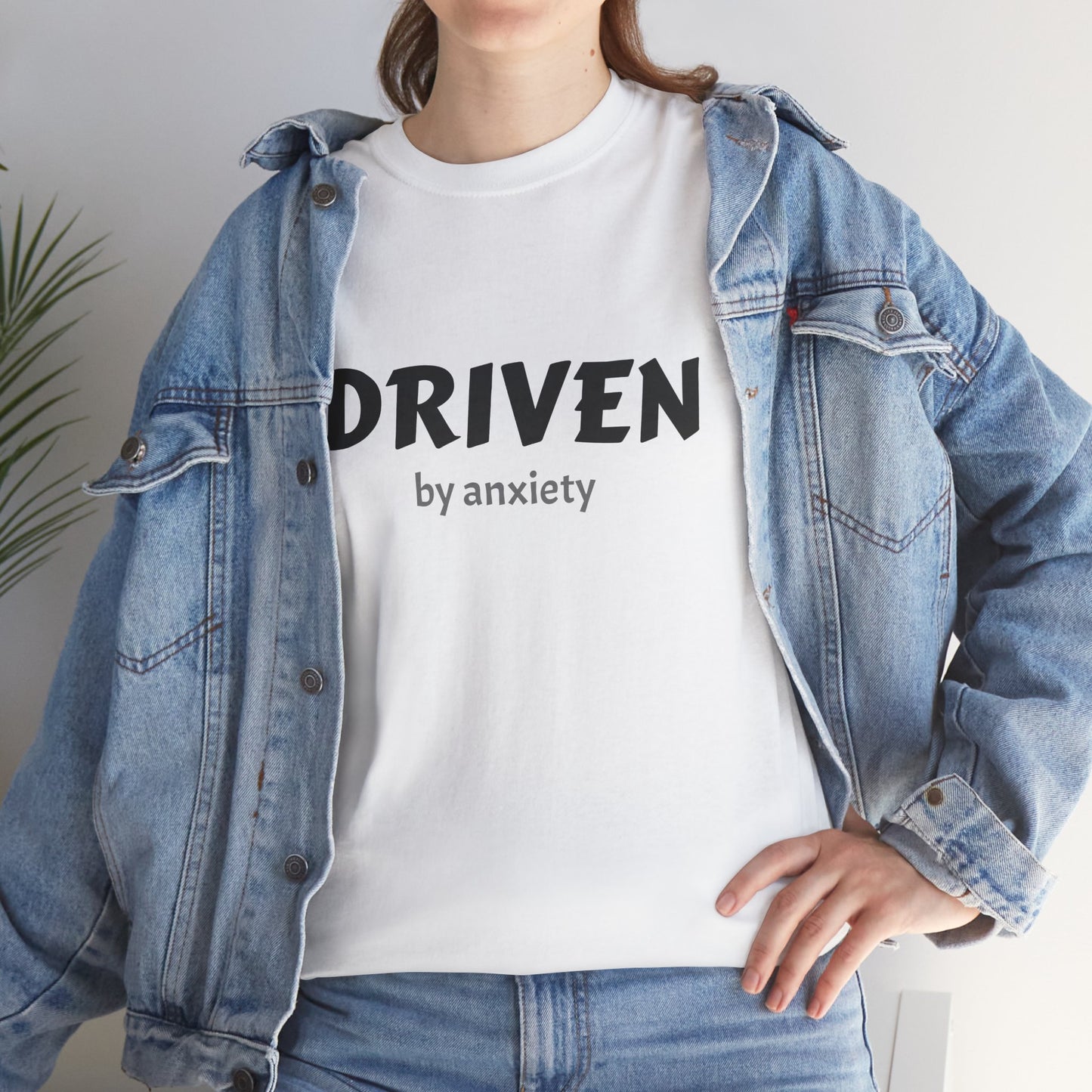 Funny Driven by Anxiety Unisex T-Shirt