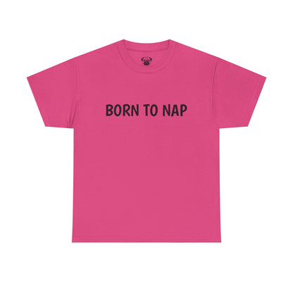 Typography Tee 'Born to Nap' - Unisex