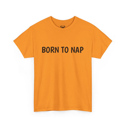 Typography Tee 'Born to Nap' - Unisex