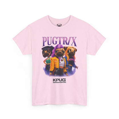 Cute Trendy Poogs Pug KPug KPoog Demon Hunters Pugtrix Tee, Casual Dog Lover's T-Shirt, Gift for Pet Owners, Funny Friendship Shirt, Unisex Cotton Tee