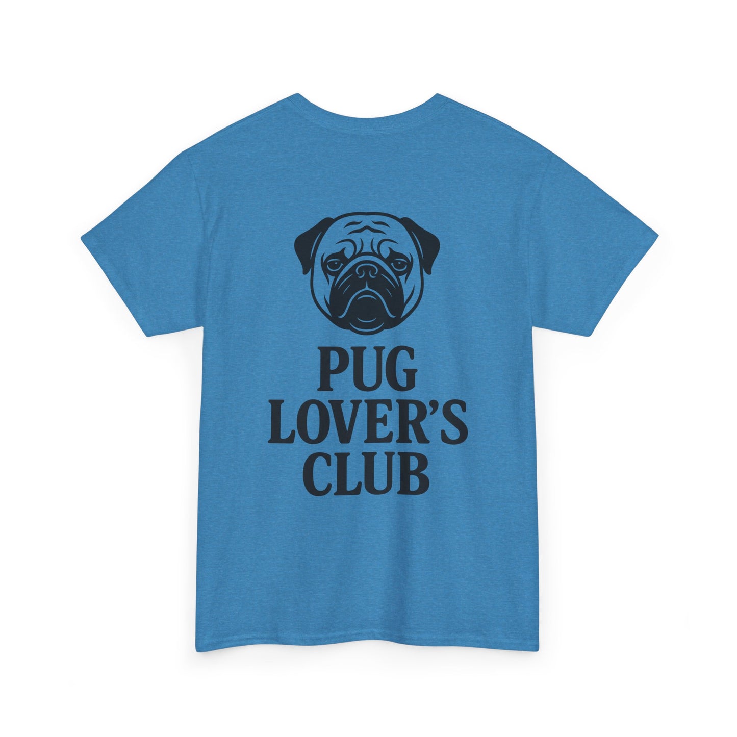 Cute Pug Lover's Club, Casual Dog Lover's T-Shirt, Gift for Pet Owners, Funny Friendship Shirt, Unisex Cotton Tee
